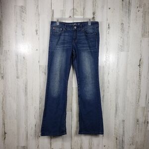 us polo assn Cassidy boot cut blue denim jeans juniors size 7